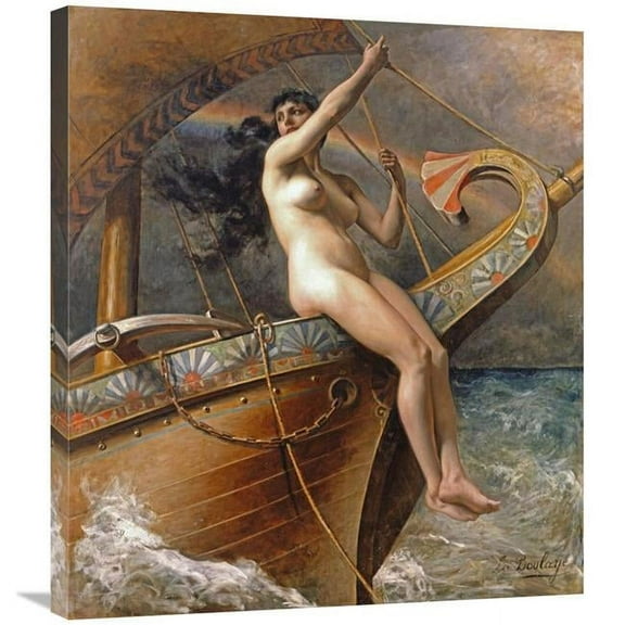 30 in. La Figure De Proue Art Print - Paul A.