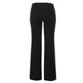 thumbnail image 2 of SOTTOMARINO Women's Straight Leg Dress Pants 44 Black, 2 of 2