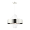 thumbnail image 5 of 48876-35 Livex Lighting Orenburg - 10 Light Pendant in Contemporary Style - 26 Inches wide by 28.38 Inches high-Polished Nickel Finish, 5 of 12