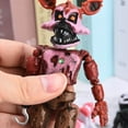 thumbnail image 3 of Fnaf Actionfigurer Leksaker Dockor Mardröm Fem nätter på Freddys spel Barngåva, 3 of 4