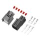 thumbnail image 1 of Conector de sensor de posición del árbol de levas de 3 pines Unique Bargains, conector macho hembra impermeable para Toyota, 1 juego, 1 of 6