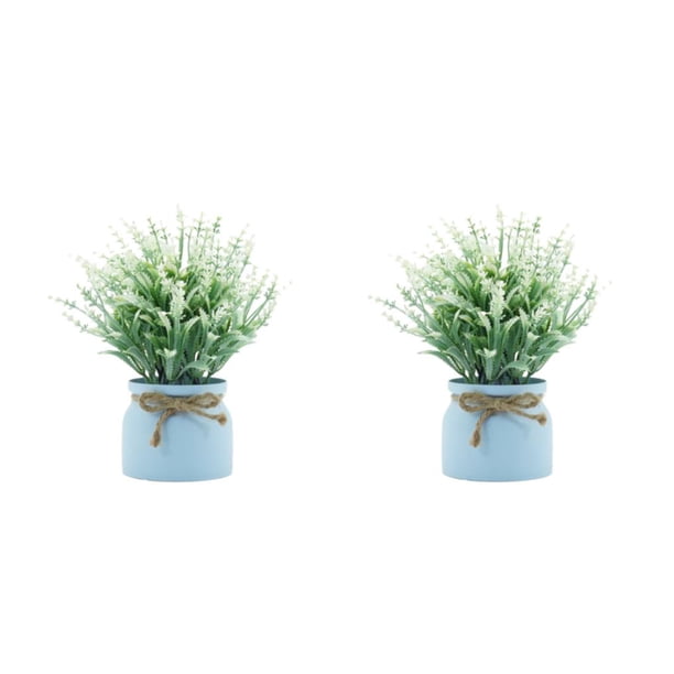 Cateissary Plantas en macetas falsas Escritorio Faux Maceta Bonsai Estatuilla Decoración para el hogar Type3 NO3