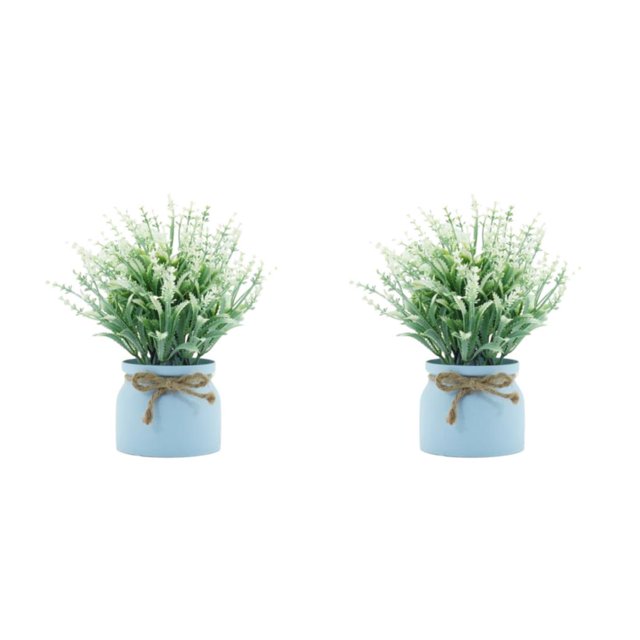 Cateissary Plantas en macetas falsas Escritorio Faux Maceta Bonsai Estatuilla Decoración para el hogar Type3 NO3