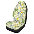 thumbnail image 5 of Uourmeti Car Seat Cover Universal Car Seat Wrap Car Interior Seat Cover Polyester Breathable, Suitable for Trucks Suv, Floral Garden Print, 5 of 6