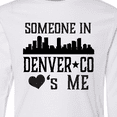 thumbnail image 4 of Inktastic Denver Colorado Someone Loves Me Skyline Long Sleeve Youth T-Shirt, 4 of 5