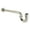 Nickel, variant on Kingston Brass CC6125 1-1/2" P-Trap with Box Flange, 19" Length, 18 Gauge, Oil Rubbed Bronze