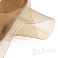 thumbnail image 2 of 25 Yards de Tresse de Chevrons Douce avec Fil de Rassemblement 6 Pouces de Large, Caramel Brun, 2 of 4