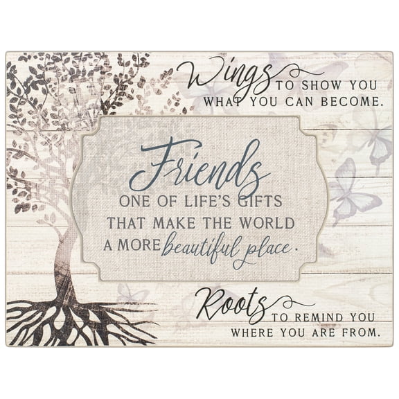 Cottage Garden Friends Make World Beautiful Tree Decoupage Music Box Plays That's What Friends are for