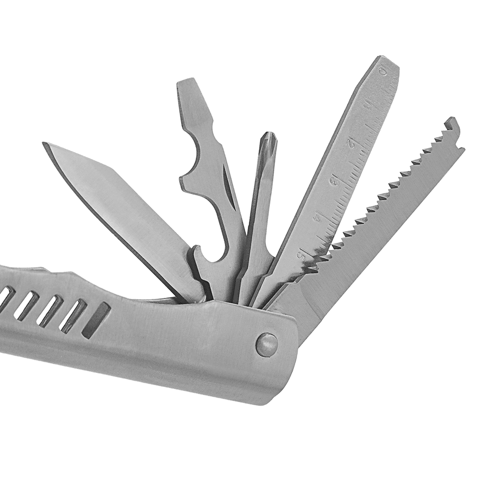 Zenport MFT106 8-Function Wrench Multi-Tool w/ Carrying Case, Silver