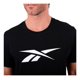 thumbnail image 3 of Playera Reebok Hombre Entrenamiento Negro Basic Big Vector negro S, 3 of 9