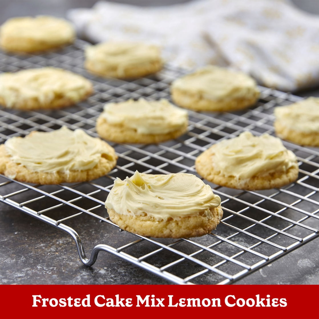 (12 pack) Betty Crocker Delights Super Moist Lemon Cake Mix, 13.25 oz
