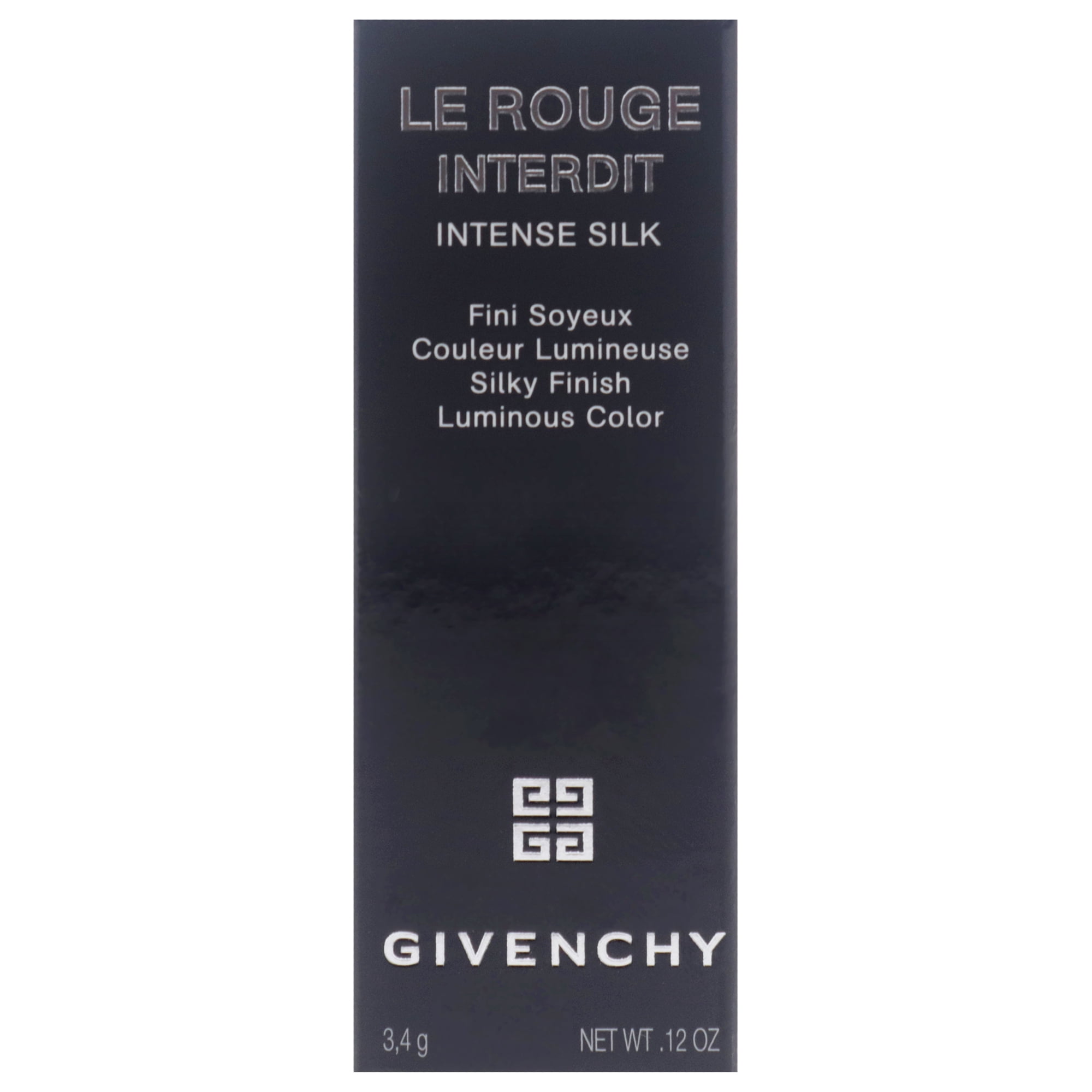 Givenchy Le Rouge Interdit Intense Silk Lipstick - 339 Grenat Cendre , 0.11 oz Lipstick (Refillable)
