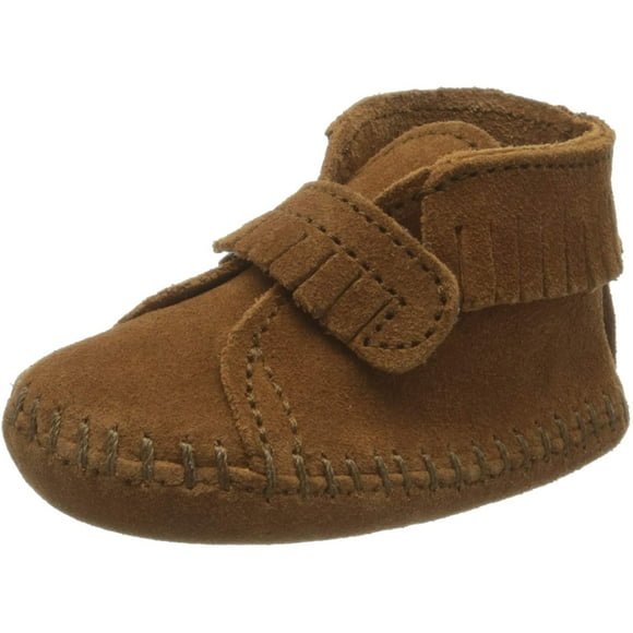 Minnetonka Front Strap Bootie Infant/Toddler