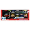 Kid Connection 24-Piece Big Rig Carrying Case with Toy Cars