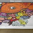 thumbnail image 6 of Ambesonne Cartoon Place Mats Set of 4, Big Fish Ocean Life, Standard Size, Multicolor, 6 of 6