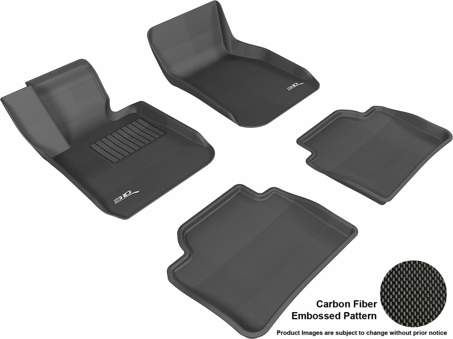 3d Maxpider Stylish Custom Fit All Weather Floor Mats For 2012