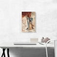 thumbnail image 2 of ARTCANVAS Lady Playing The Harp Canvas Art Print by James Abbott McNeill Whistler - Size: 18" x 12" (0.75" Deep), 2 of 9