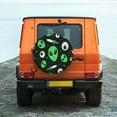 thumbnail image 6 of Gukieu Eyeball Monster Print Car Tire Cover, Adjustable Waterproof and Dustproof Tire Protection Cover, Suitable for SUV, Truck, Van-15 inch, 6 of 6