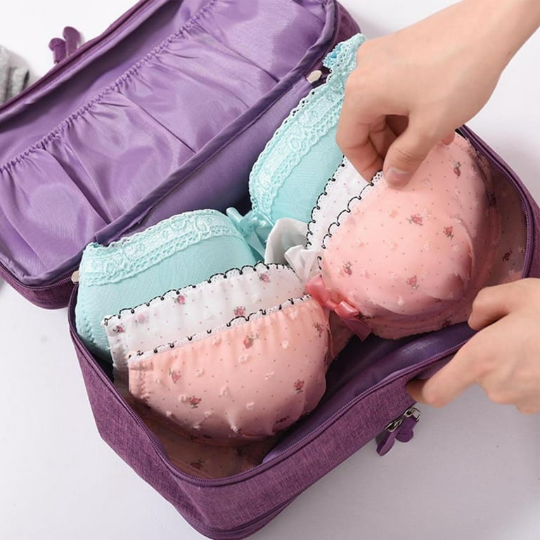 Travel Underwear Bag Organizer Heavy Duty Underwear Bag for Vacation  Business Travel Sky Blue 