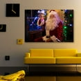 thumbnail image 3 of IDEA4WALL Christmas Santa Claus On The Windowsill - Wall Art Canvas Print Decor Painting Artwork for Home 32"x48", 3 of 4