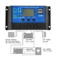 thumbnail image 5 of Solar Charge Controller 12V/24V 10A-100A Automatic Solar Panel Controller Regulator Universal USB 5V Charging LCD Display ,Improvement of Charging Speed, 5 of 6