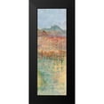 thumbnail image 2 of Shanti, Shima 11x24 Black Modern Framed Museum Art Print Titled - Send Rain II, 2 of 5