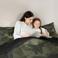 thumbnail image 5 of jejeloiu Military Camouflage Twin Comforter Sets,Retro Airplane Aircraft Bedding Set For Boys Kids Reversible 2 Pieces, 5 of 8