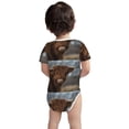 thumbnail image 5 of Daiia Yak Printed Unisex-Baby Short Sleeve Onesies Bodysuits Baby Climbing Clothes Soft and Comfortable Romper with Expandable Shoulder Design-3 Months, 5 of 8