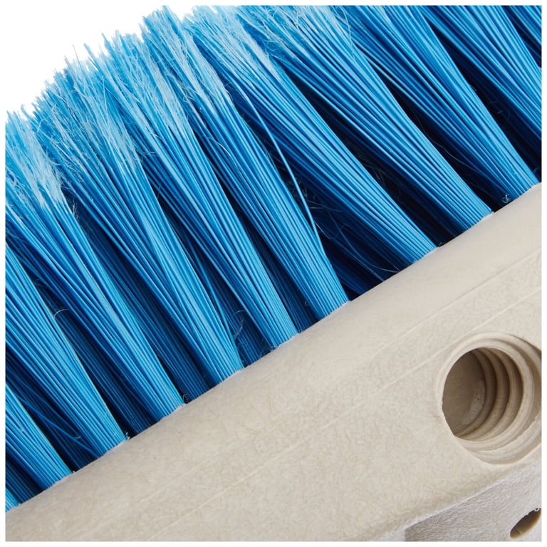 Tête De Brosse De Lavage Star Brite 20 Cm – Double Connexion, Fibres Star Prene, Protection En Caoutchouc, Bleue (dureté Moyenne)