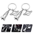 thumbnail image 2 of 2Pcs Key Ring Zinc Alloy Planet Elements Key Ornament Key Pendant for Decoration, 2 of 7