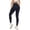 Black, variant on 3D Anti Cellulite Metabolic Booster Leggings for Women, High Waist Compression Tights, Tummy Control Workout Yoga Pants