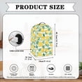 thumbnail image 6 of HELLHERO Protective 15.94"H x 9.45"L x 7.28"W Mixer Blender Cover Hand Strap Polyester Coffee Machine Dust Cover, Lemon Pattern, 6 of 6