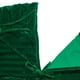 thumbnail image 4 of Falda de felpa Vickerman para árbol de Navidad, color verde esmeralda, 72 cm, 4 of 6