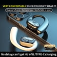 thumbnail image 5 of New Wireless Bluetooth Earphones Bone Conduction Ultra-long Endurance Open Earbuds with Dual Speakers 50% off Clearance!, 5 of 9