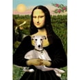 thumbnail image 2 of CafePress - Mona & Whippet Large Mug - 11 oz Ceramic Mug - Novelty Coffee Tea Cup, 2 of 4