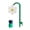 White, variant on 2026 NEW Crazy Daisy Sprinkler Crazy Dancing Flower Water Sprinklers Funny 360° Rotating Sun Flower Dancing Daisy Lawn Sprinkler for Yard Watering