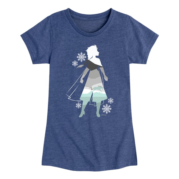 Disney Frozen 2 - Hero Pose Elsa - Toddler & Youth Girls Short Sleeve Graphic T-Shirt