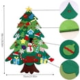 thumbnail image 2 of Árbol de Navidad de fieltro Montessori Everized para niños pequeños con luces, 2 of 5