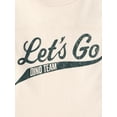 thumbnail image 2 of The Children's Place Baby And Toddler Boys Long Sleeve Varsity Graphic Tee, Sizes 6M-5T, 2 of 3