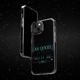 thumbnail image 6 of DistinctInk Clear Hybrid Case for Apple iPhone 14 Pro (6.1" Screen) - Life As Good As You Let It Be - Lightweight Grip, 6 of 9
