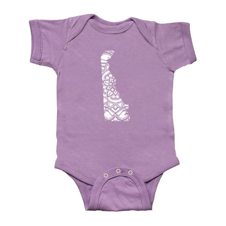 

Inktastic Delaware Silhouette Mandala Gift Baby Boy or Baby Girl Bodysuit