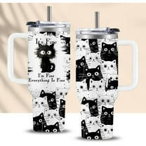 Gaming Gamer Gifts 40oz Gamings Gamepad Tumbler with Handle, Gamers Gifts for Kids Teen Game Boys Son Adults Gaming Mugs Presents Gamers Birthday Party Christmas Decor Gift Gamer Cup