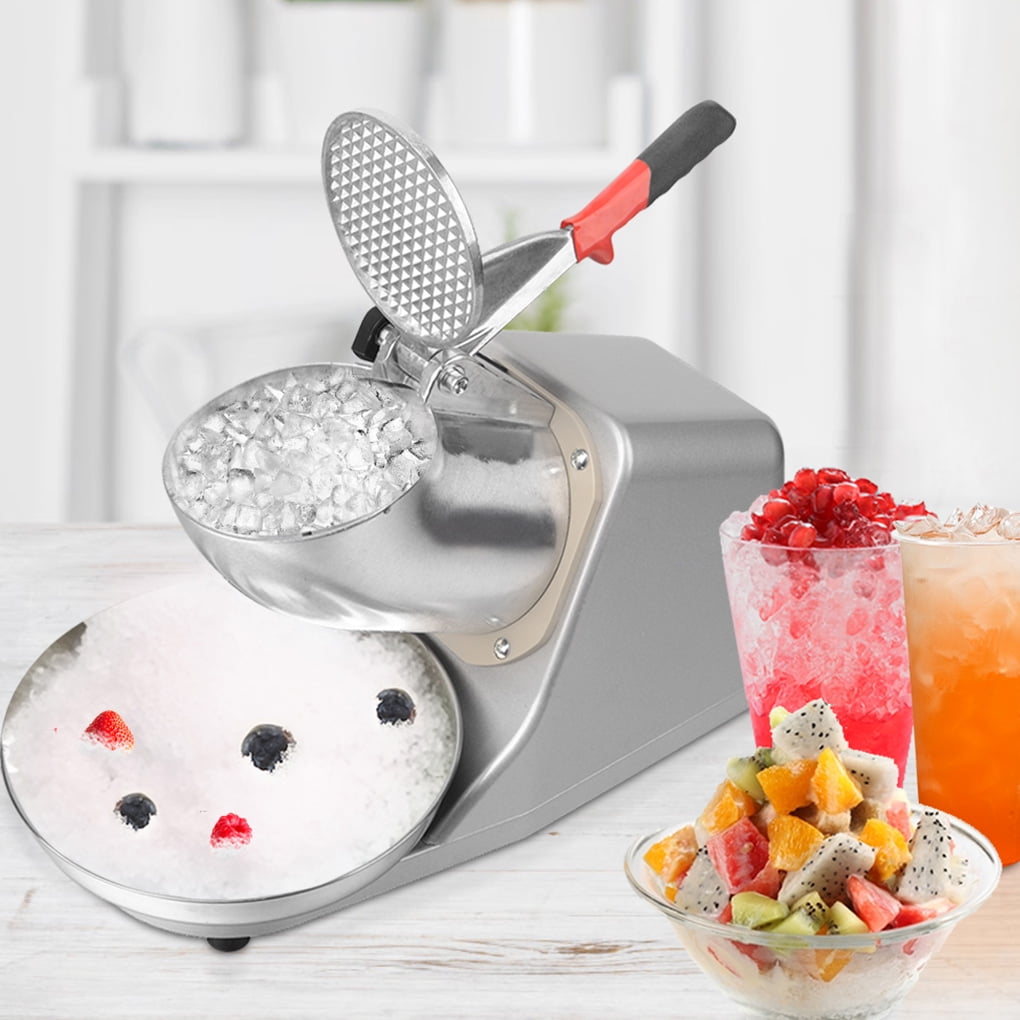 Ice Shaver Machine Snow Cone Maker Shaved Ice 143 lbs Electric Crusher Shaving 