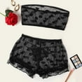 thumbnail image 2 of Women's Chemises Negligees Padded Underwear Women 3x Silk Lingerie for Women Long Women's Lingerie plus Size plus Size Christmas Corset Sexy Christmas for Sexy on Clearance Black 2XL, 2 of 7