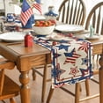 thumbnail image 2 of Sm:)e Stars 4th of July Table Runner 13x72 Inch, Patriotic Decor Durable and Stylish Independence Day Party and Family Gathering Supply, 2 of 6