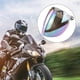 thumbnail image 5 of Visera protectora de lente a prueba de viento con 3 broches para cascos de motocicleta abiertos Visera para casco Vistoso, 5 of 9