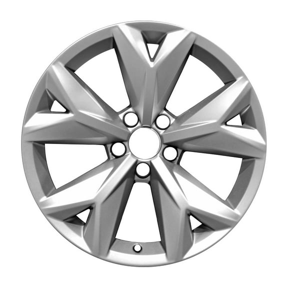 Volkswagen Atlas Wheel 2018 2019 18"  Silver 3QF601025L8Z8