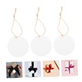 thumbnail image 6 of IBASETOY 1Set Blank White Round Tags with ng Paper Hanging Tags for DIY Wrapping and Labeling, 6 of 8
