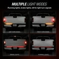 thumbnail image 6 of (2 pack) TYPE S - Tailgate LED Strip - 4-Pin Trailer Plug, Red Brake and Running Lights, Amber Turn Signal Indicators, IP65, 3M Adhesive, 1 x 48" Strip, 48 inches, 6 of 15