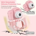 thumbnail image 2 of Mini Cartoon Kids Digital Camera 1080P Digital Video Camera for Kids Dual Lens 2.0 Inch IPS Screen Built-in Battery Cute Photo Frames Interesting Games with Neck Strap Birthday Christmas Gift for, 2 of 9